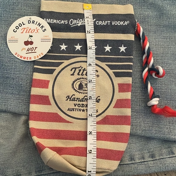Tito’s American Flag Liquor Bag - Picture 2 of 3